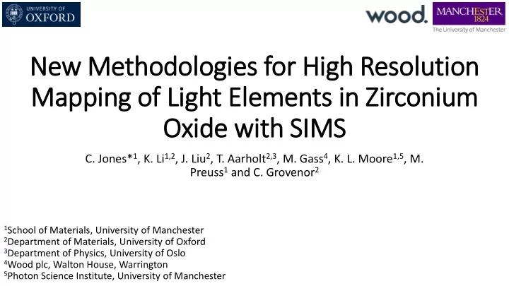 new methodologies for high resolution