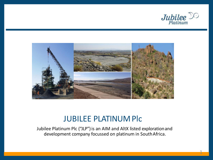 jubilee platinum plc
