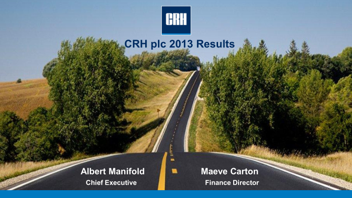 crh plc 2013 results