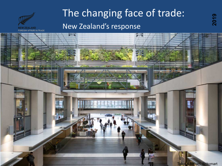 the changing face of trade