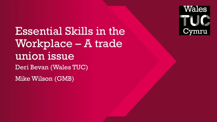 workplace a trade