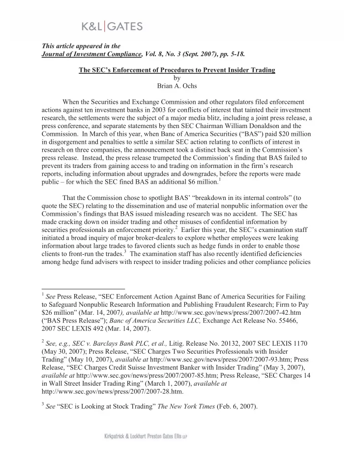 this article appeared in the journal of investment