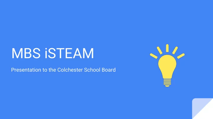 mbs isteam