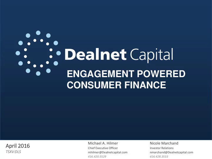 engagement powered