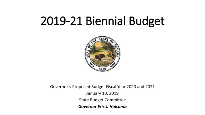 2019 2019 21 b 21 biennial al budget