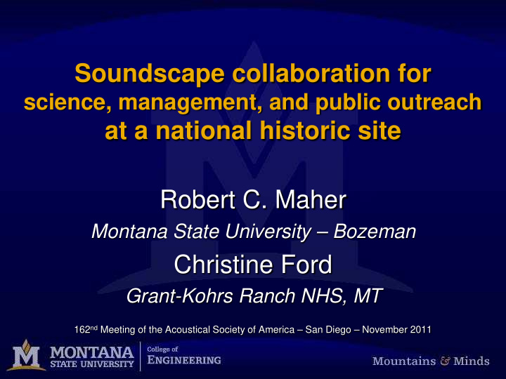 soundscape collaboration for