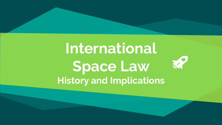 international space law