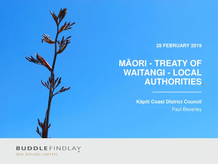 waitangi local