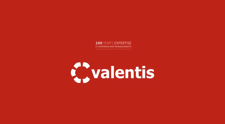 100 year s expertise