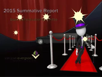 Board Meeting Evaluation  Summary and Recommendations  ACCJC requires the Board to have a