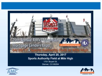 Overview  The purpose of this session is to provide an overview of the TILA-RESPA  Integrated