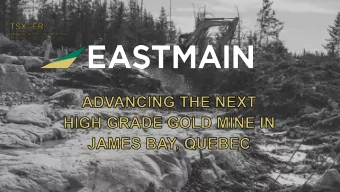 1  ER - TSX  FORWARD-LOOKING STATEMENTS  Certain information set forth in this presentation may