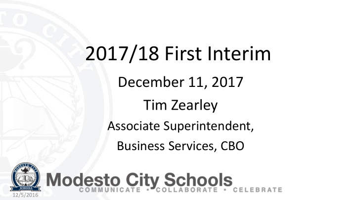 2017 18 first interim