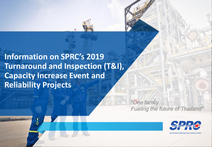 information on sprc s 2019