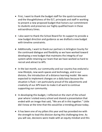 First, I want to thank the budget staff for the quick turnaround  and the thoughtfulness of the