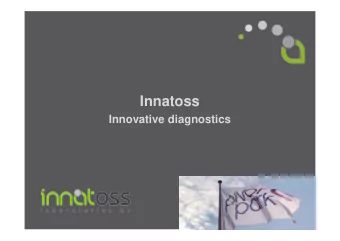 Innatoss  Innovative diagnostics  Expert in intracellular infectious diseases  Diagnostics for Lyme