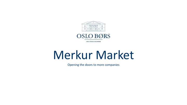 merkur market