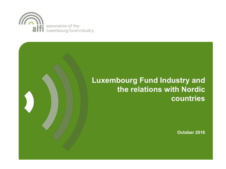 october 2016 key facts and figures european fund industry