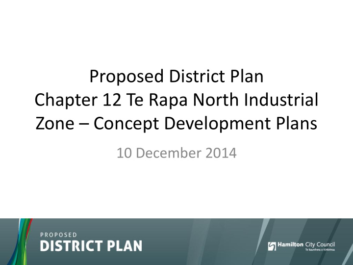proposed district plan chapter 12 te rapa north