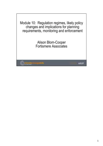 1 Some overlap with all modules  particularly modules 3, 6 and 7. LDF/plan making evidence