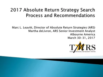 1.  Footnotes  2.  Footnotes  2  Section I  3  Hired BAAM August 2014    Hired Director of ARS