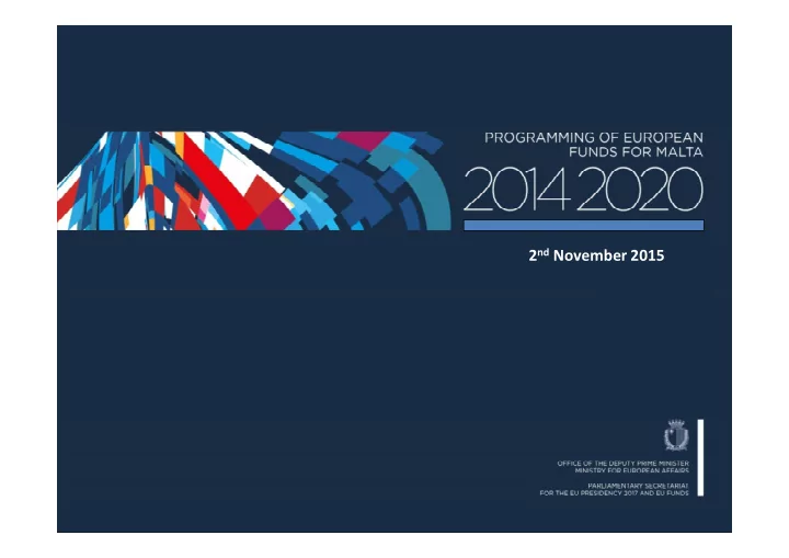 2 nd november 2015