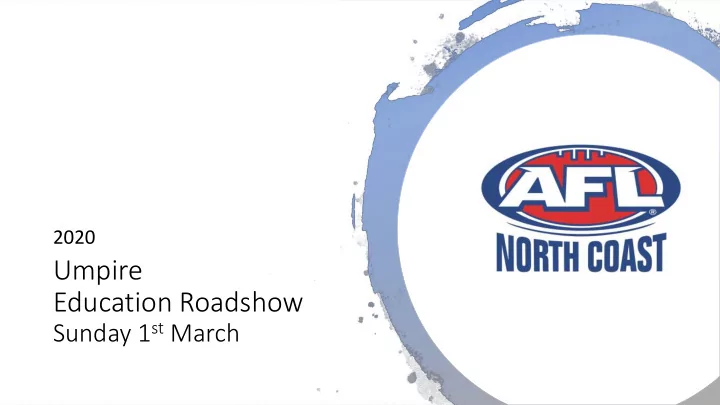 education roadshow