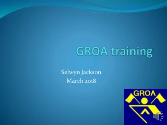 Selwyn Jackson  March 2018  1  Agenda  Scenarios  2  Scenario 1  You are the umpire for the