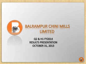 Title  Slide No  Performance Highlights  4 Managements Message  5  Company Highlights  6  Sector