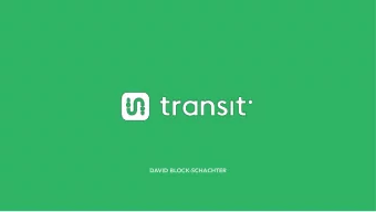 DAVID BLOCK-SCHACHTER  From a-to-b  without your  own car.  Buses, trains, ridehail,  carshare,