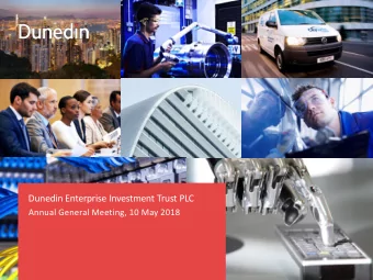 Dunedin Enterprise Investment Trust PLC  Final Results for the year to 31 December 2017  Annual