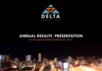 Proceedings    Introduction  Sandile Nomvete    Highlights    Unitholder profile