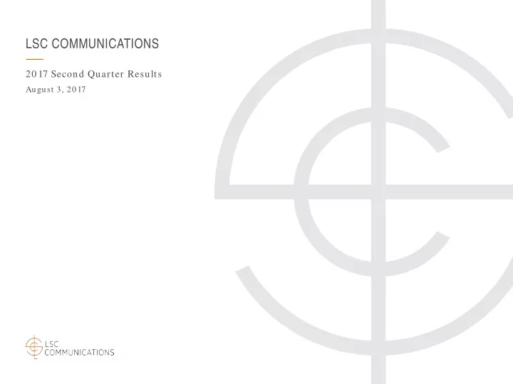 lsc communications