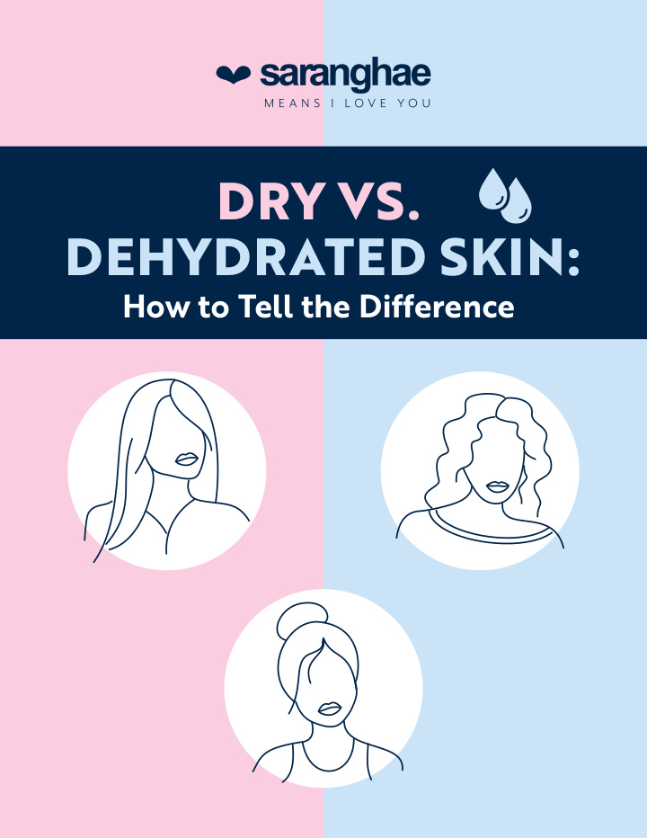 dry vs dehydrated skin