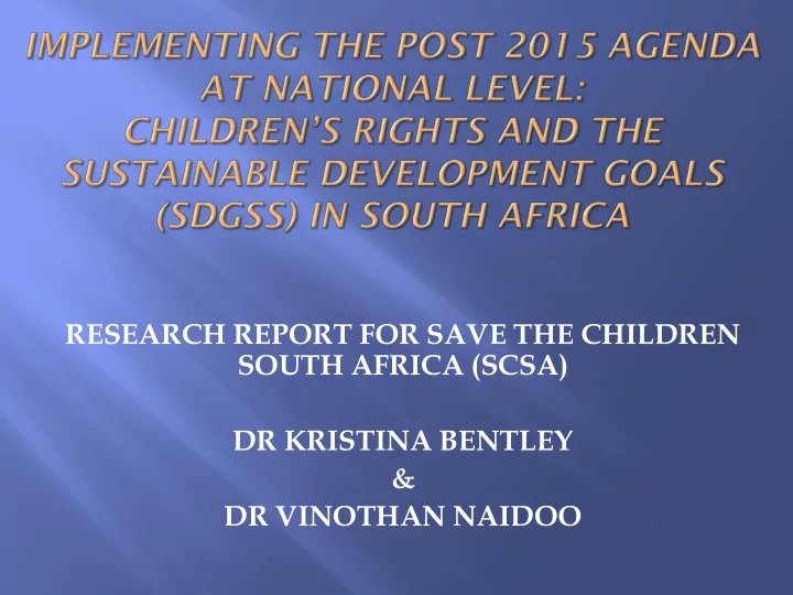 dr vinothan naidoo