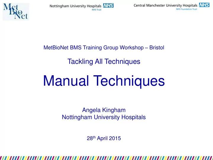 manual techniques