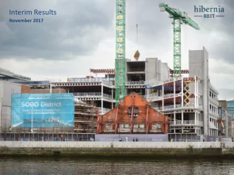 Interim Results  November 2017  1  Disclaimer This presentation (hereinafter &quot;this