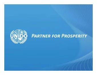 Opening Statement  By  Kandeh K. Yumkella  Director-General  2  Growth with Quality  Increase in