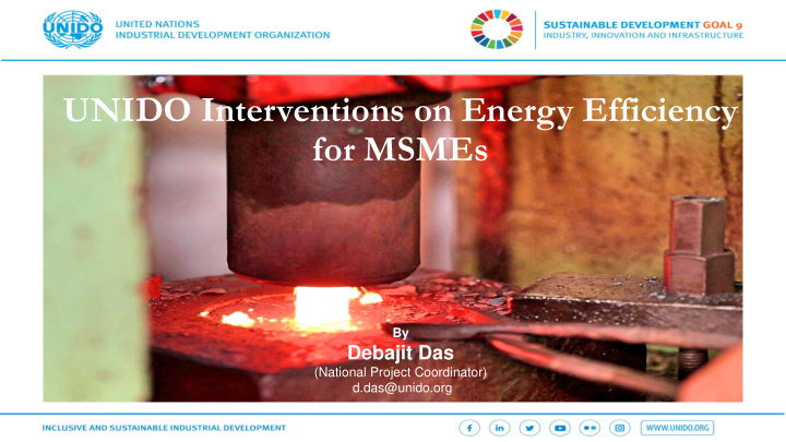 unido interventions on energy efficiency