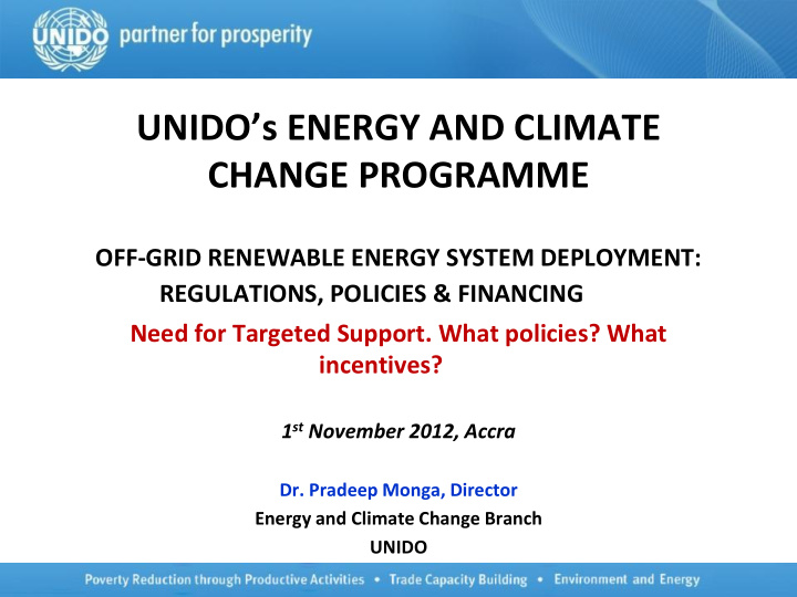 unido s energy and climate