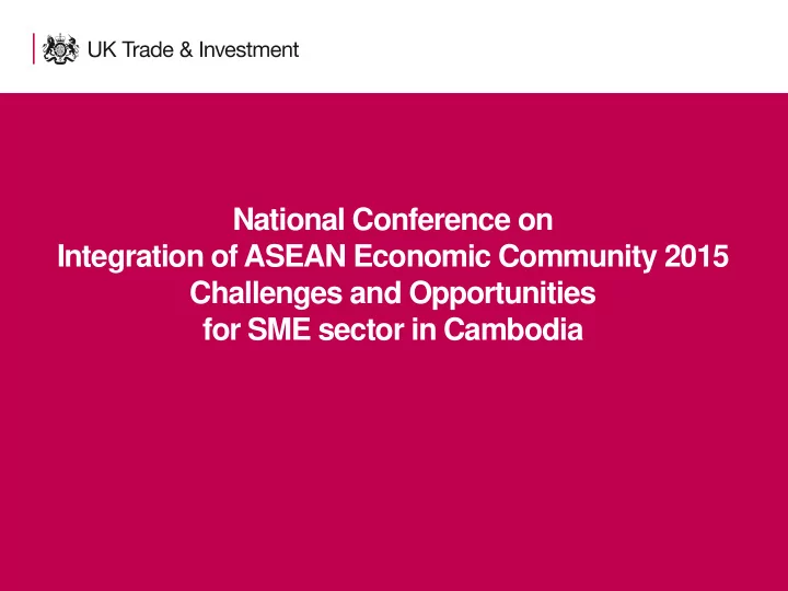 national conference on