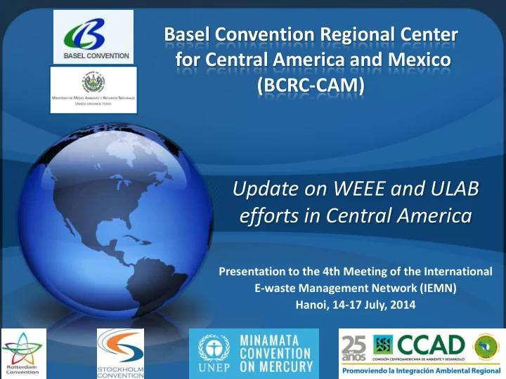 efforts in central america