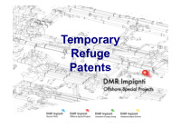 temporary refuge patents dmr impianti s r l