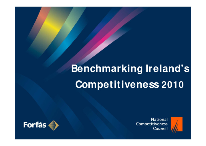 benchmarking ireland s g