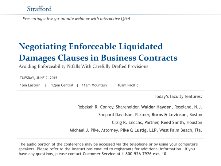 damages clauses in business contracts