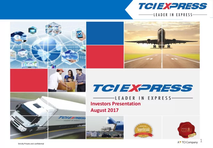 investors presentation august 2017