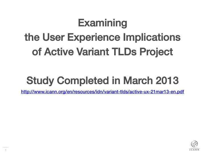 examining examining the user experience implications the