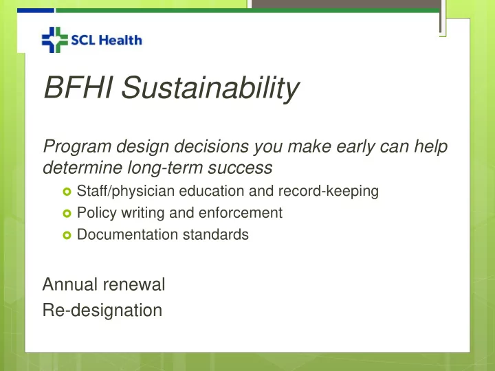 bfhi sustainability