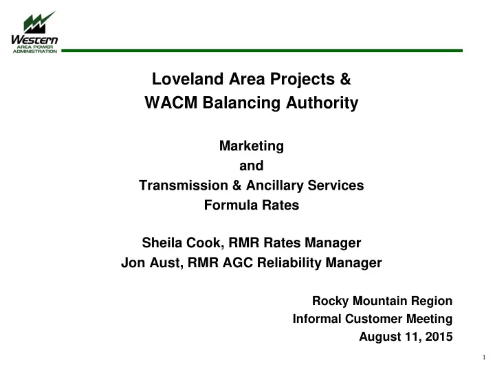 wacm balancing authority