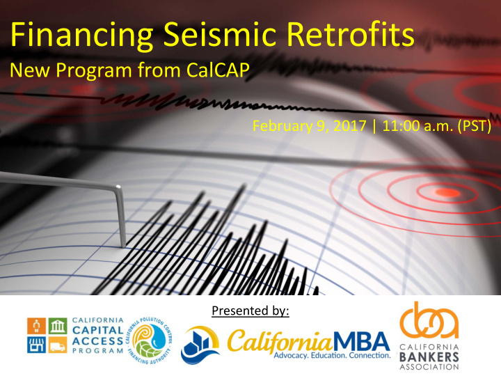 financing seismic retrofits